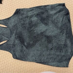 lululemon athletica Dark Green Tank Top